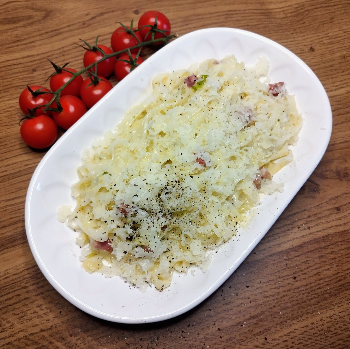 NOODLES A LA CARBONARA