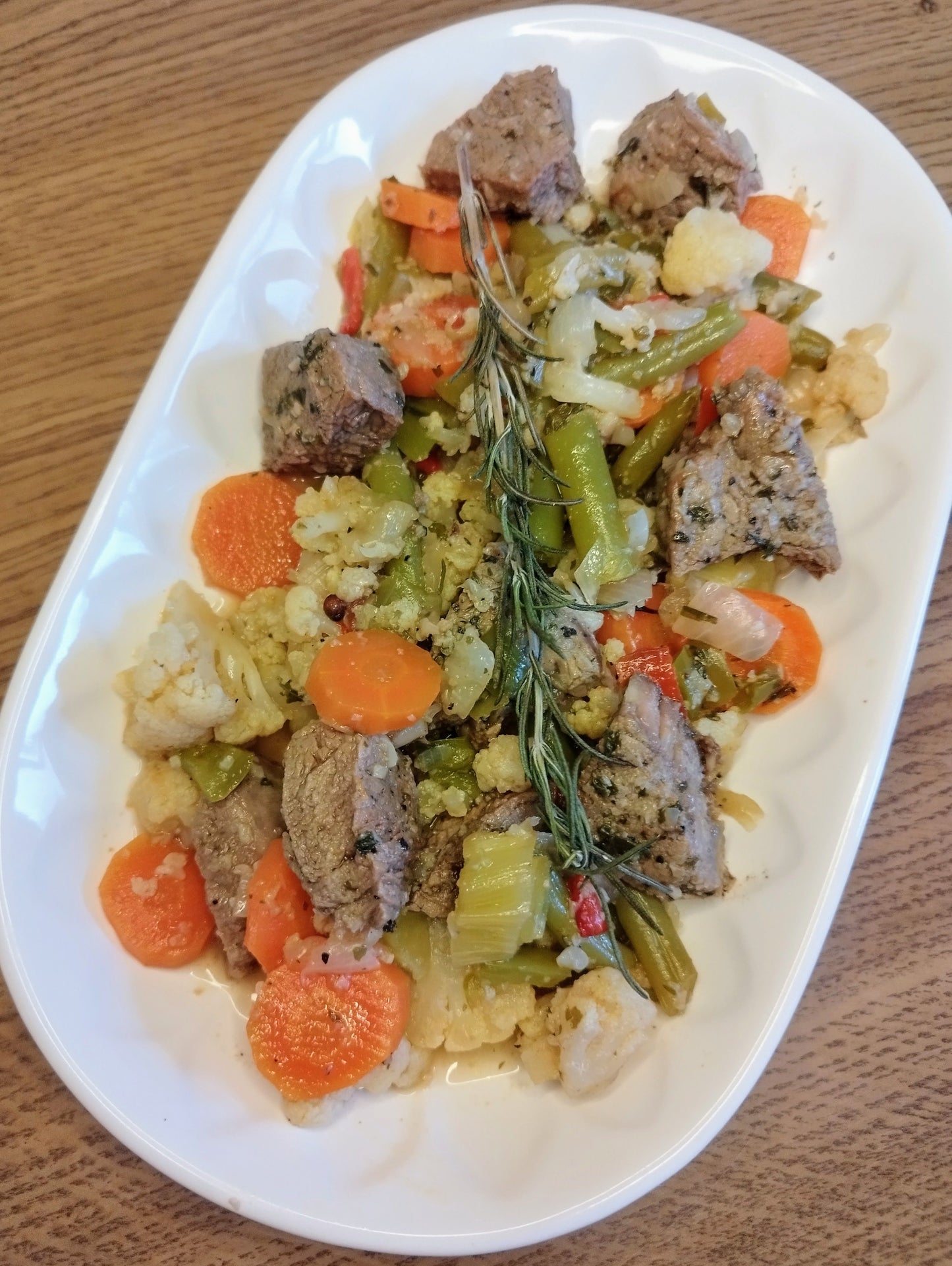 TERNERA CON VERDURAS