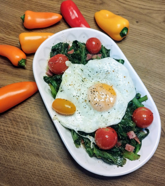 ACELGAS CON HUEVO PLANCHA