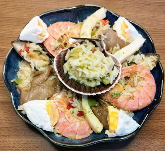 ARROZ CON MARISCO Y SETAS