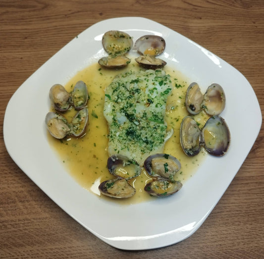 BACALAO CON ALMEJAS