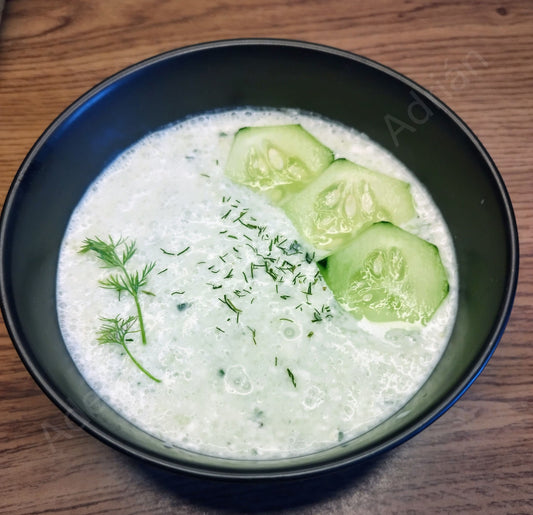 CREMA DE PEPINO ( TZATZIKI )