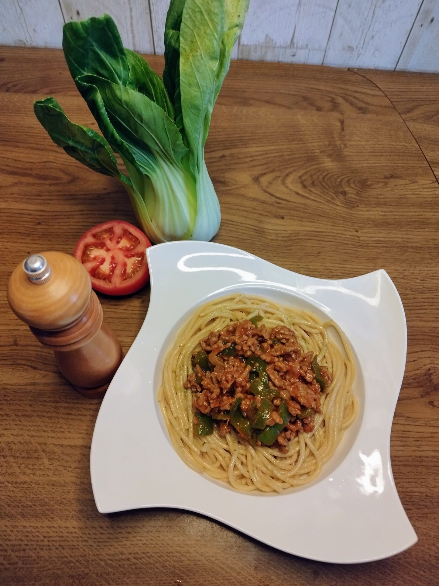 ESPAGUETIS INTEGRALES CON BOLOÑESA