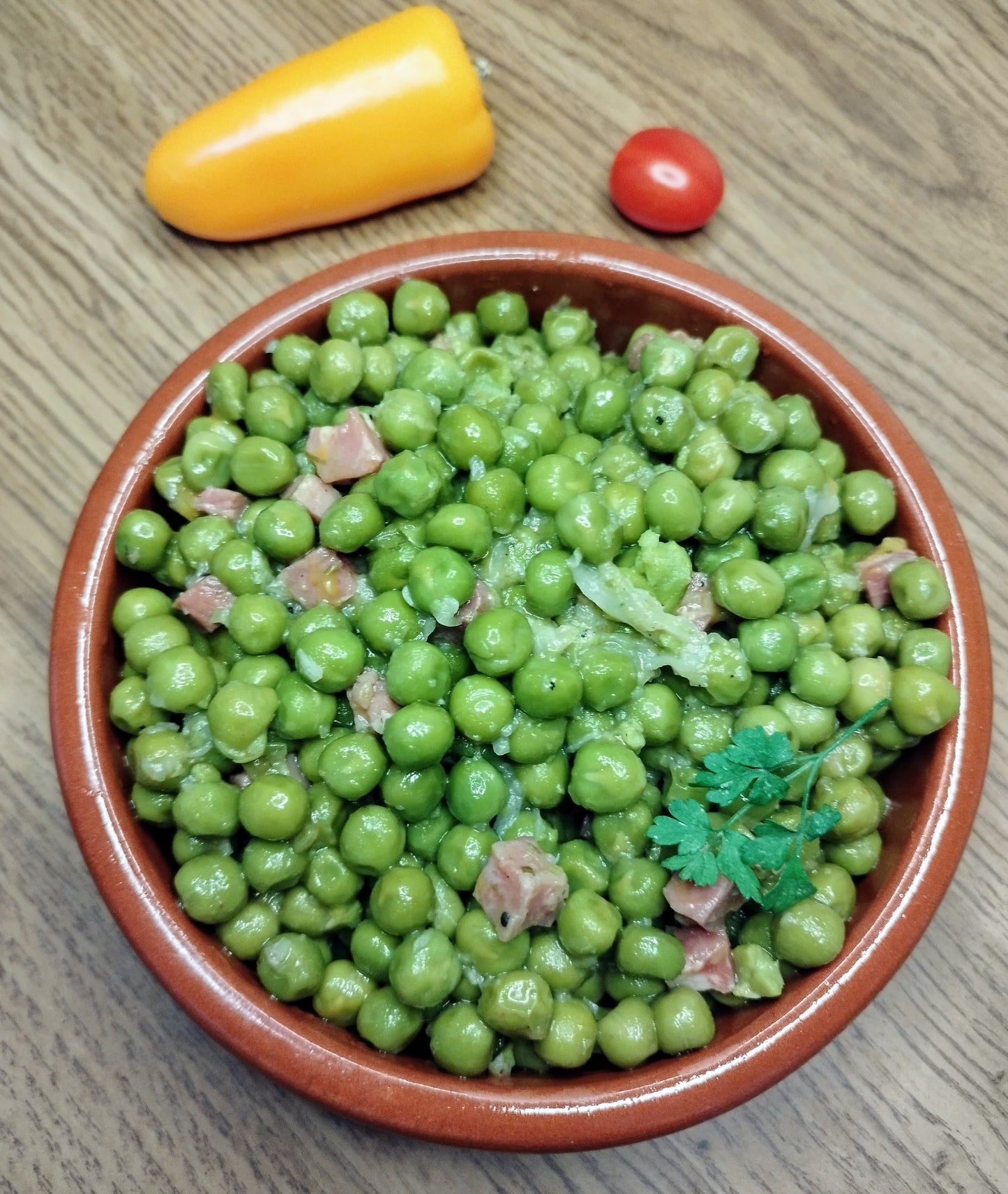 GUISANTES CON JAMÓN