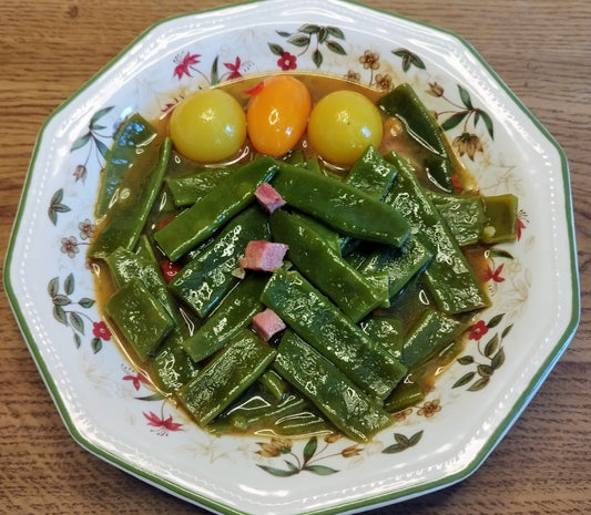 JUDÍAS VERDES CON JAMÓN