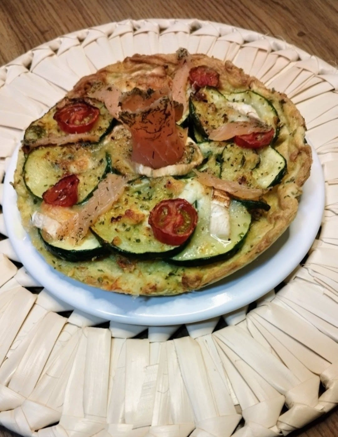 PIZZA DE SALMÓN AHUMADO