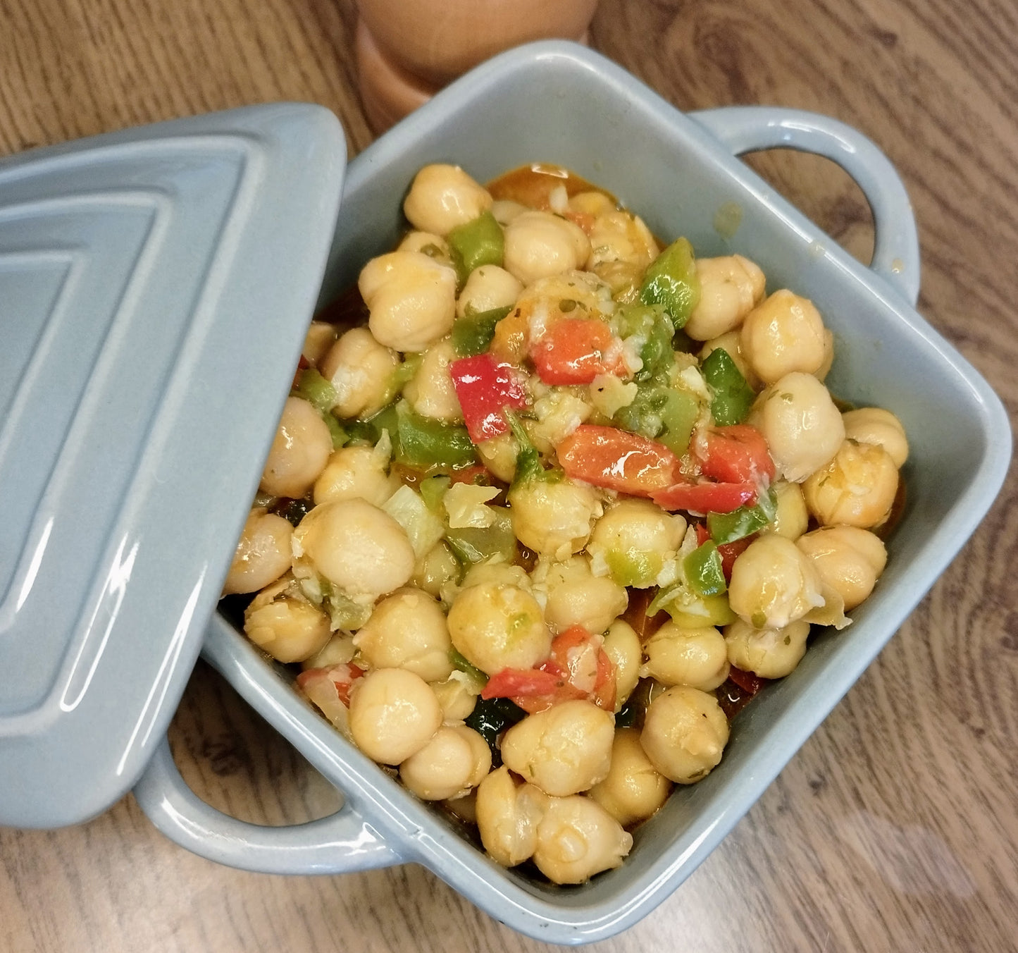 Garbanzos con chorizo