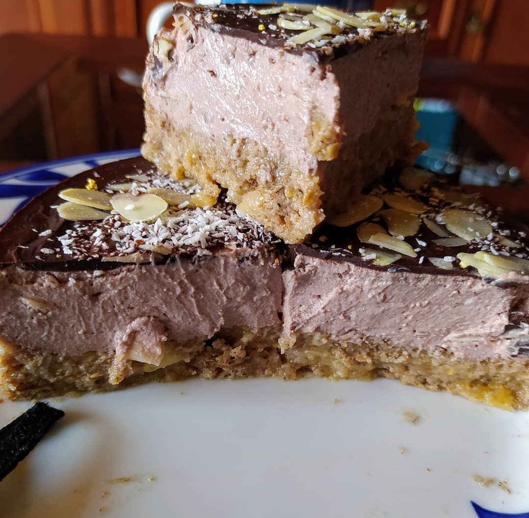 Tarta de chocolate puro