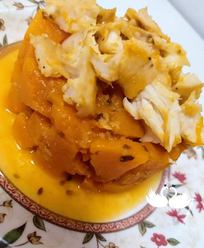 Calabaza con merluza - Adelgaza con Marisa