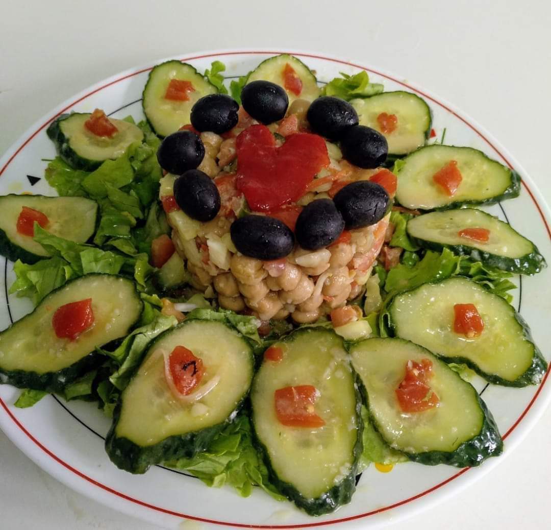 Ensalada de garbanzos - Adelgaza con Marisa